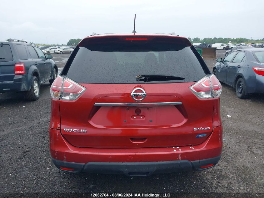 2014 Nissan Rogue S/Sl/Sv VIN: 5N1AT2MM7EC758164 Lot: 12052764