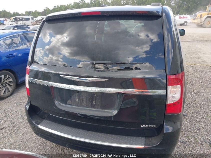 2016 Chrysler Town & Country Limited Platinum VIN: 2C4RC1GG7GR256918 Lot: 12052780