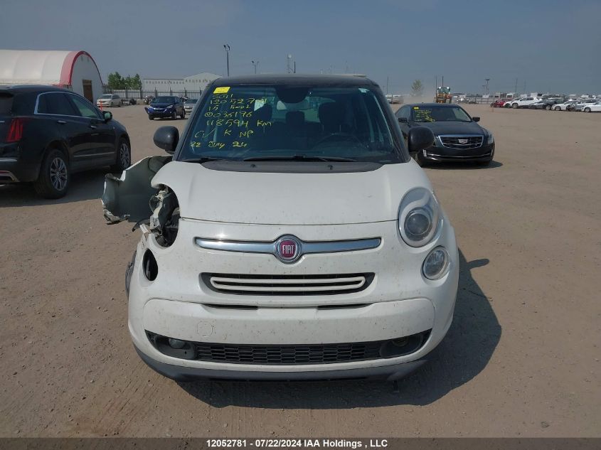 2015 Fiat 500L Easy VIN: ZFBCFABH7FZ036196 Lot: 12052781