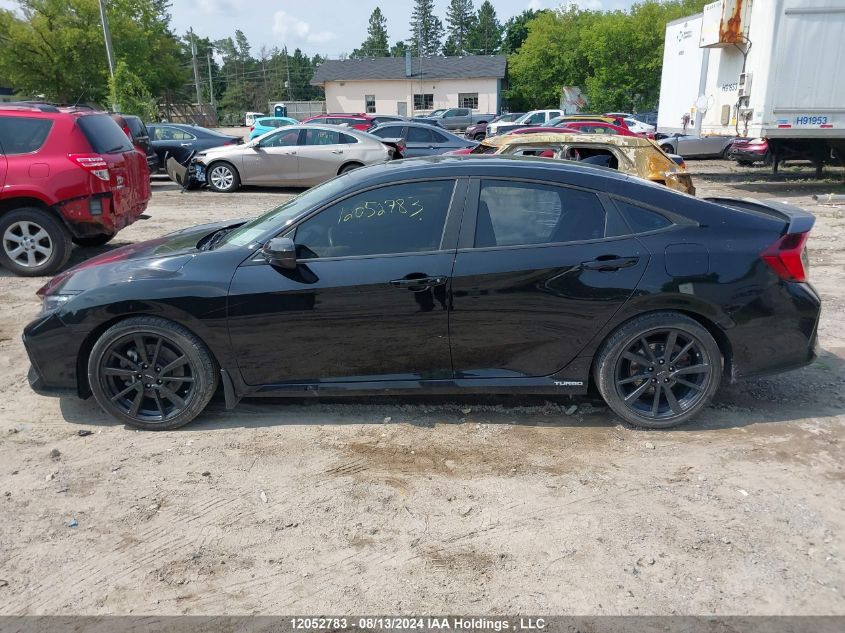 2018 Honda Civic Sedan VIN: 2HGFC1E59JH200529 Lot: 12052783