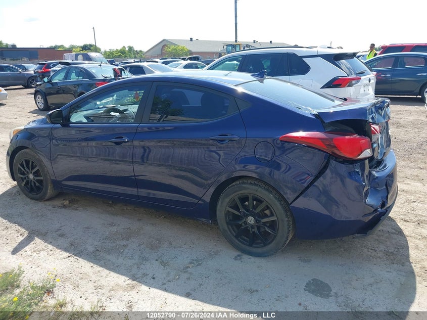 2014 Hyundai Elantra VIN: 5NPDH4AEXEH493174 Lot: 12052790