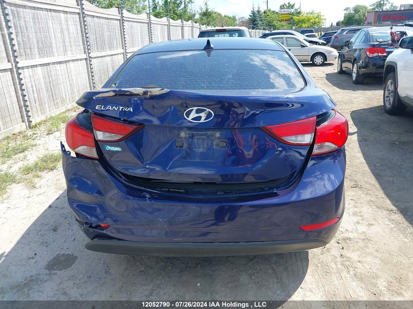 2014 Hyundai Elantra VIN: 5NPDH4AEXEH493174 Lot: 12052790