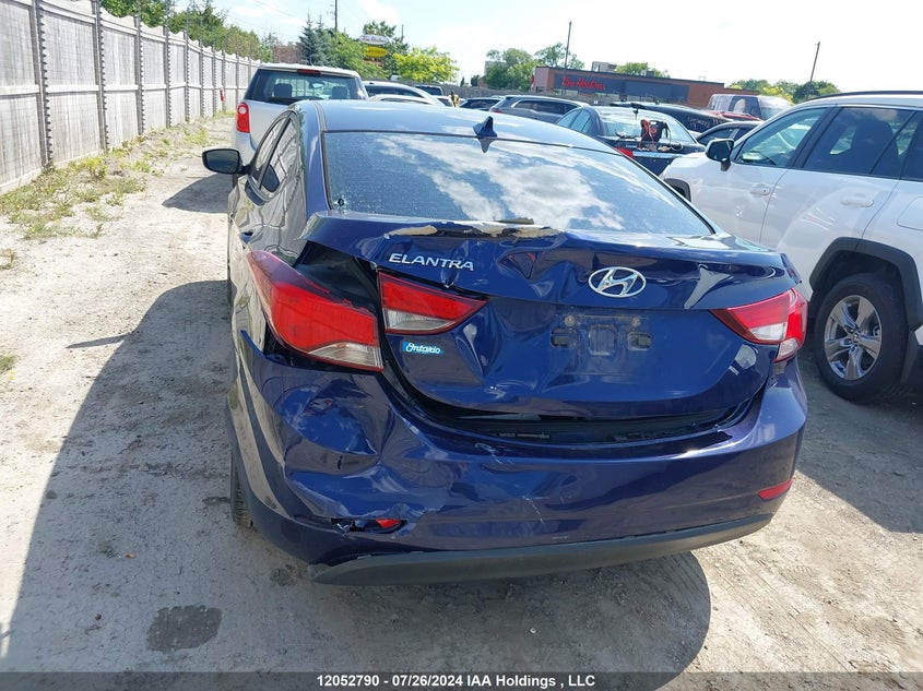 2014 Hyundai Elantra VIN: 5NPDH4AEXEH493174 Lot: 12052790