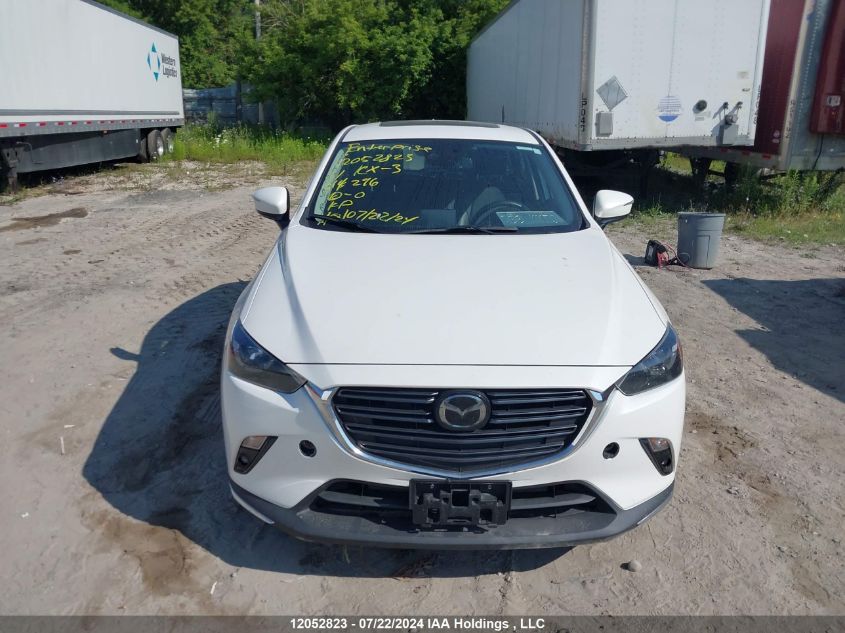 2021 Mazda Cx-3 Grand Touring VIN: JM1DKFD7XM1514296 Lot: 12052823