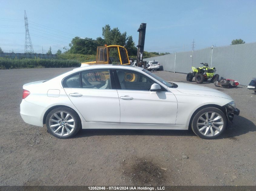 2013 BMW 3 Series VIN: WBA3B3C53DF535467 Lot: 12052846