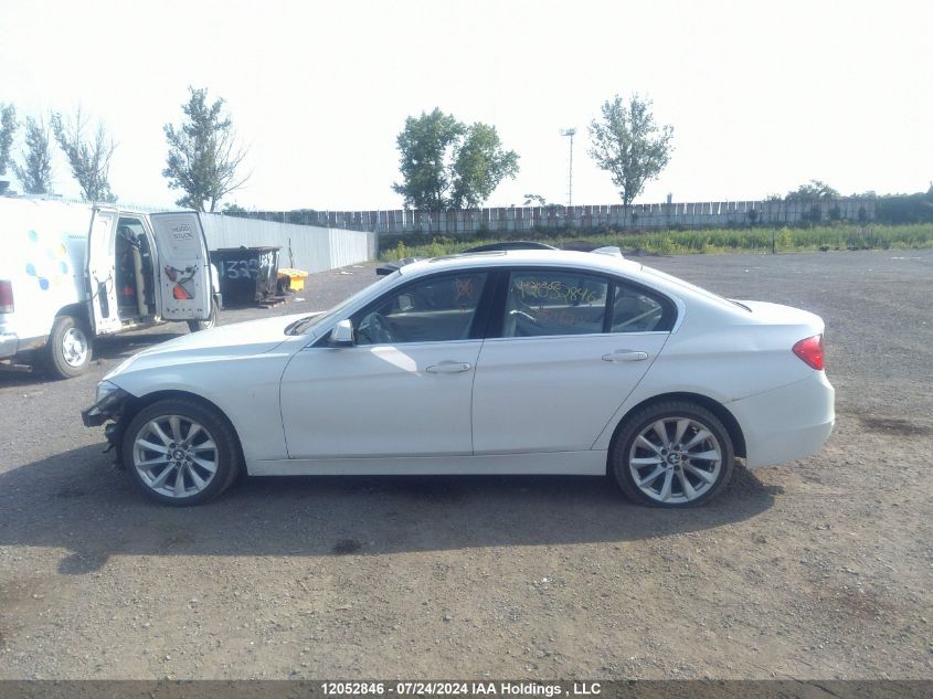 2013 BMW 3 Series VIN: WBA3B3C53DF535467 Lot: 12052846