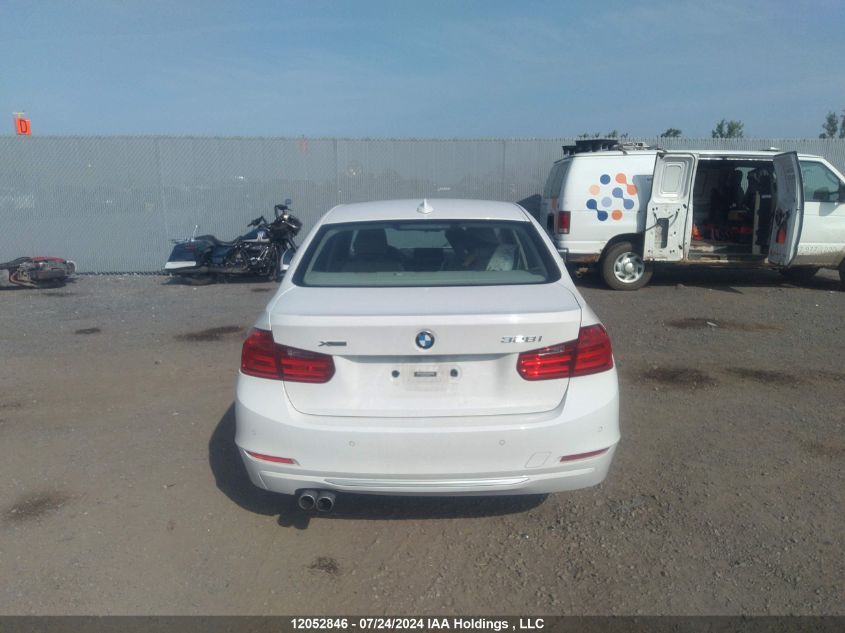 2013 BMW 3 Series VIN: WBA3B3C53DF535467 Lot: 12052846