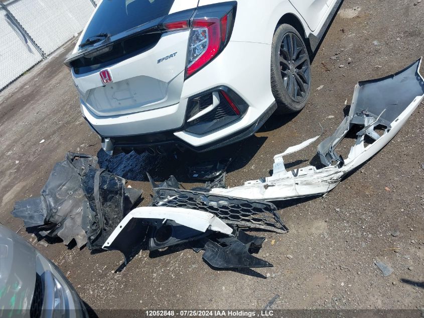 2020 Honda Civic Sport VIN: SHHFK7H43LU302844 Lot: 12052848