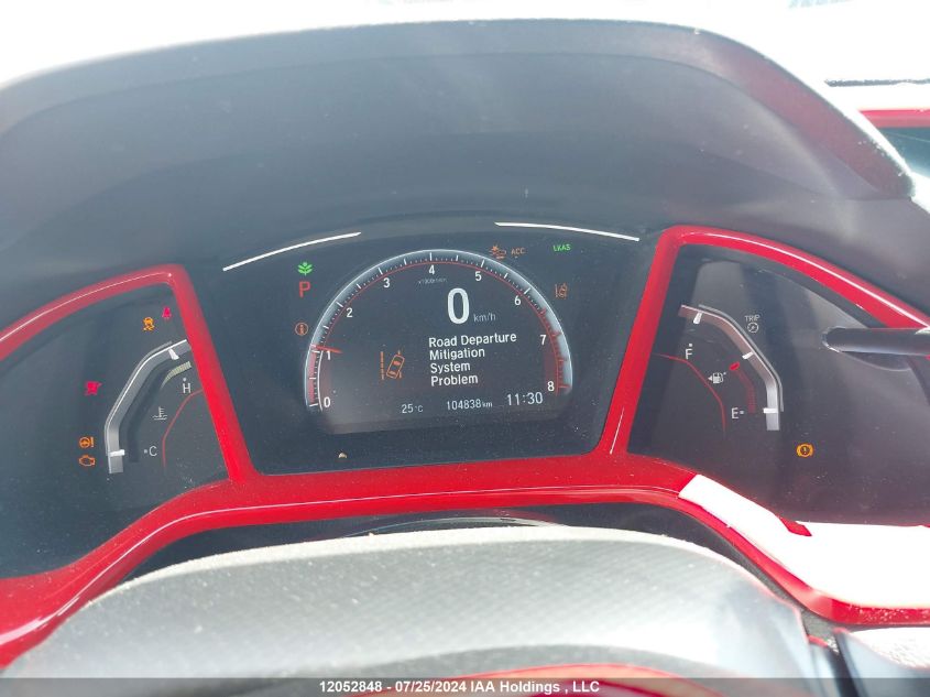 2020 Honda Civic Sport VIN: SHHFK7H43LU302844 Lot: 12052848