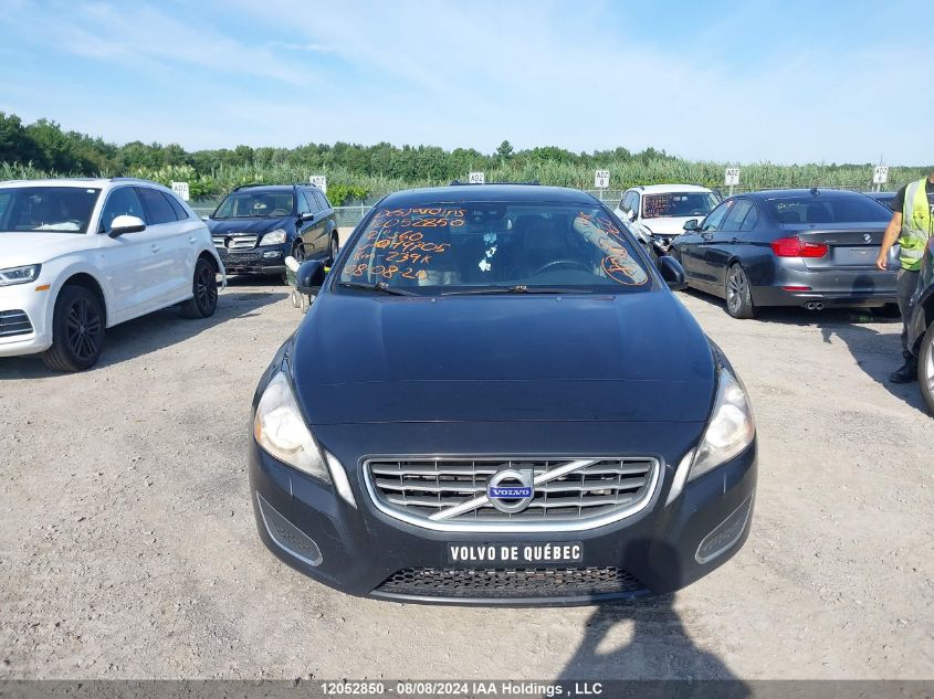 2012 Volvo S60 T6 VIN: YV1902FHXC2099705 Lot: 12052850