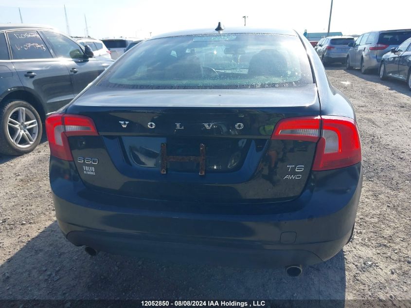 2012 Volvo S60 T6 VIN: YV1902FHXC2099705 Lot: 12052850