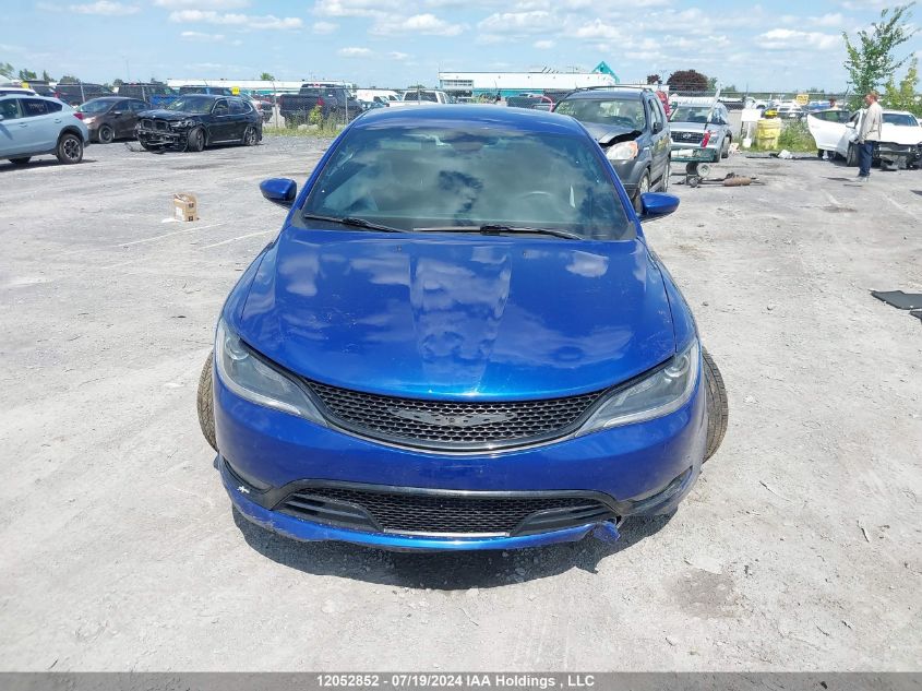 2015 Chrysler 200 S VIN: 1C3CCCBGXFN548507 Lot: 12052852