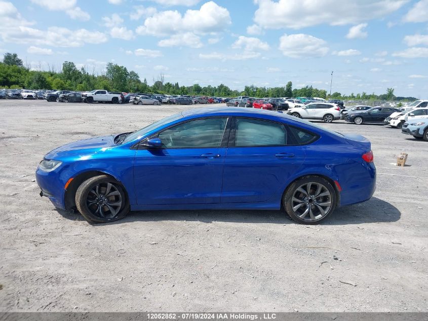 2015 Chrysler 200 S VIN: 1C3CCCBGXFN548507 Lot: 12052852