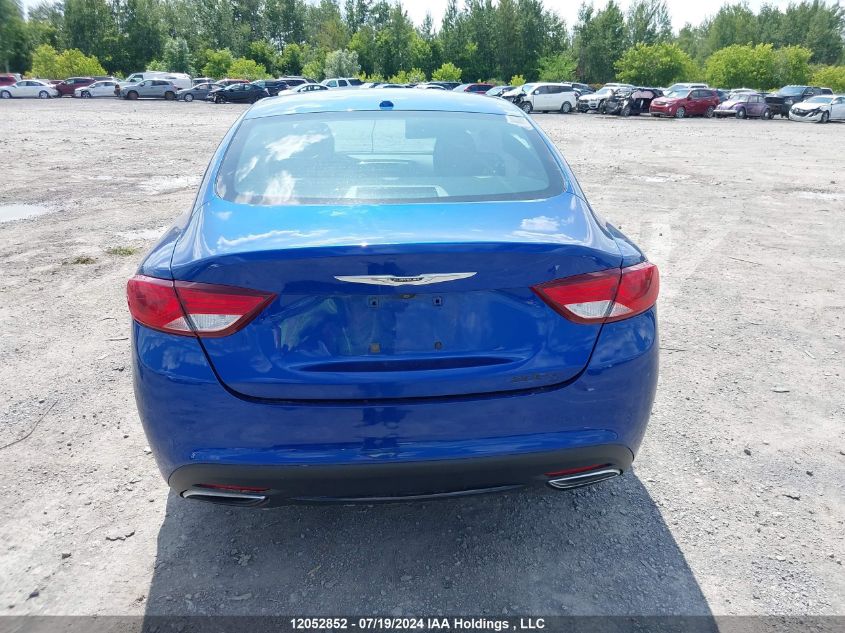 2015 Chrysler 200 S VIN: 1C3CCCBGXFN548507 Lot: 12052852