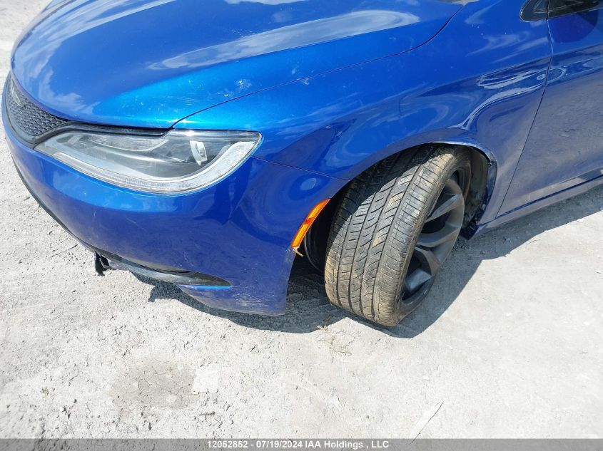 2015 Chrysler 200 S VIN: 1C3CCCBGXFN548507 Lot: 12052852