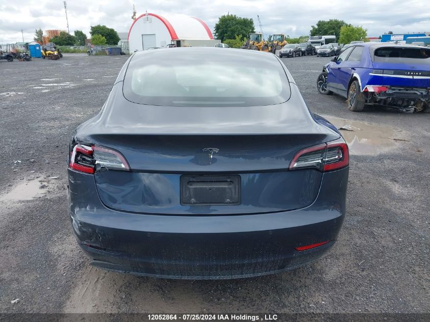 2022 Tesla Model 3 VIN: 5YJ3E1EA0NF333667 Lot: 12052864