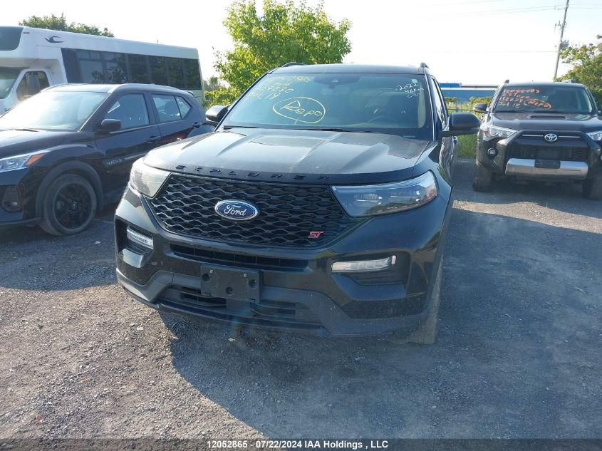 2022 Ford Explorer St VIN: 1FM5K8GC4NGA09230 Lot: 12052865