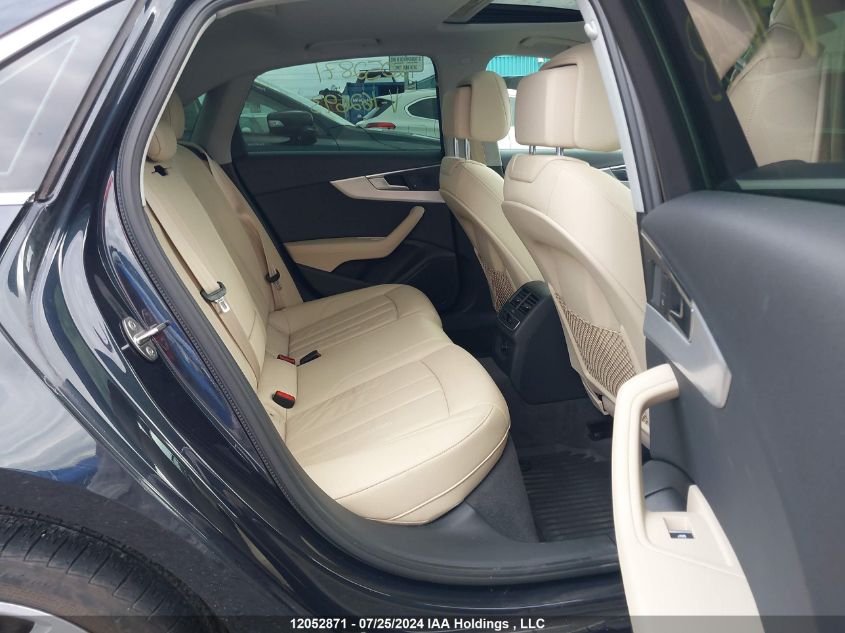 2018 Audi A4 VIN: WAUBNAF45JA162693 Lot: 12052871