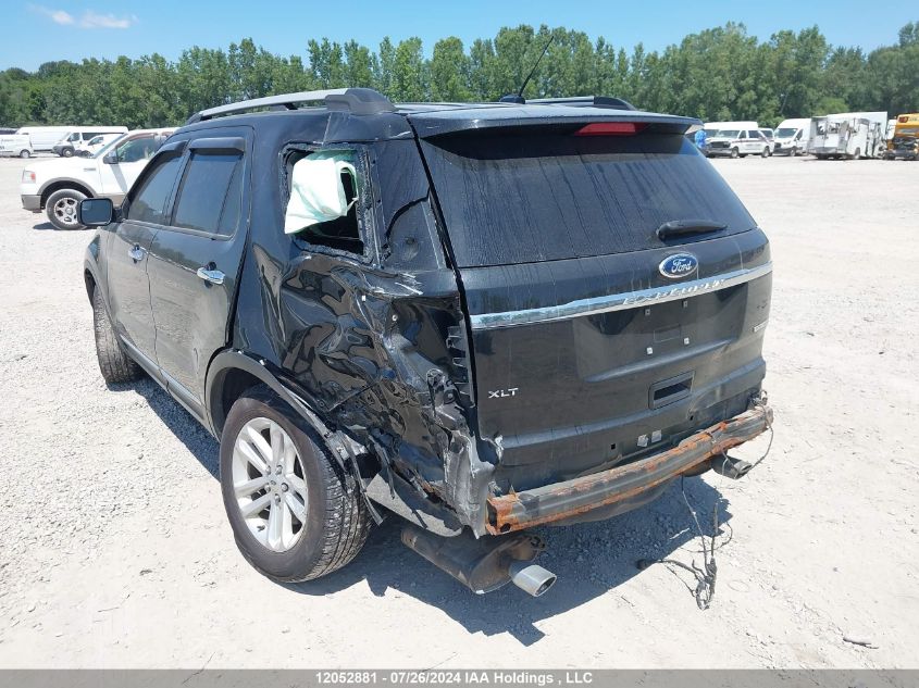 2015 Ford Explorer Xlt VIN: 1FM5K7D87FGA98125 Lot: 12052881