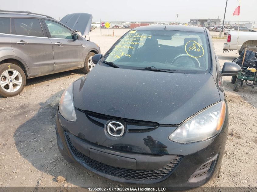 2013 Mazda Mazda2 VIN: JM1DE1KY8D0166204 Lot: 12052882