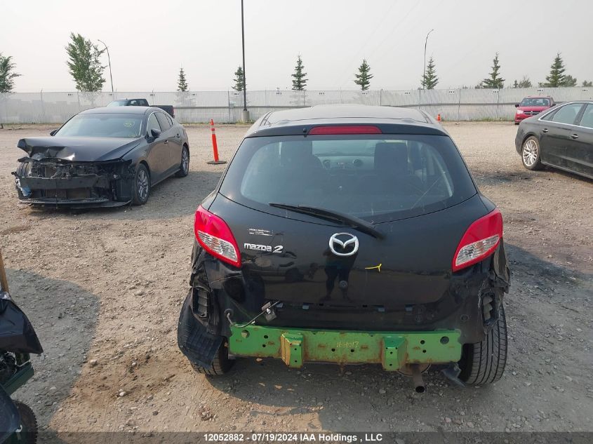 2013 Mazda Mazda2 VIN: JM1DE1KY8D0166204 Lot: 12052882