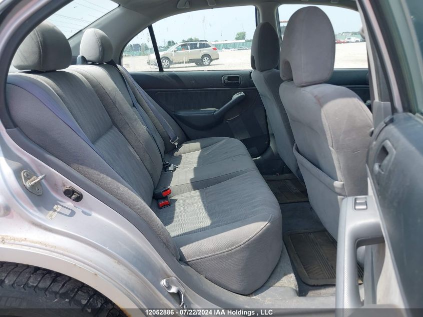 2004 Honda Civic VIN: 2HGES15654H936380 Lot: 12052886