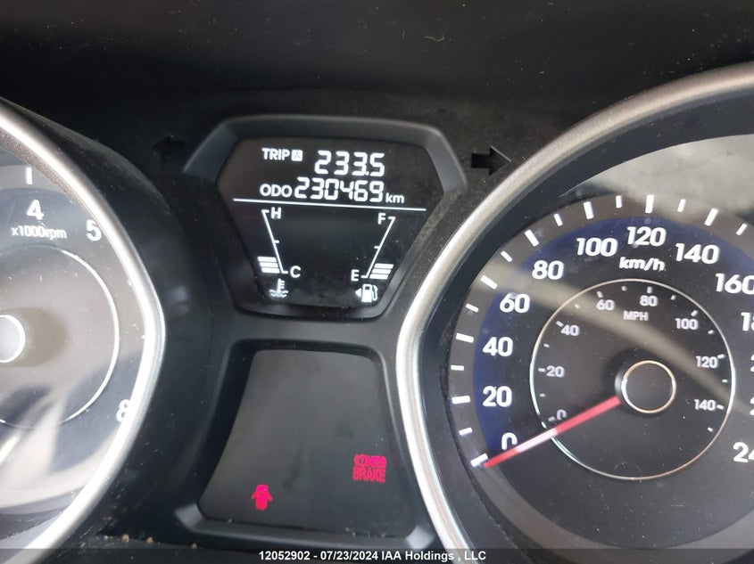 2013 Hyundai Elantra Gls/Limited VIN: 5NPDH4AE5DH178524 Lot: 12052902