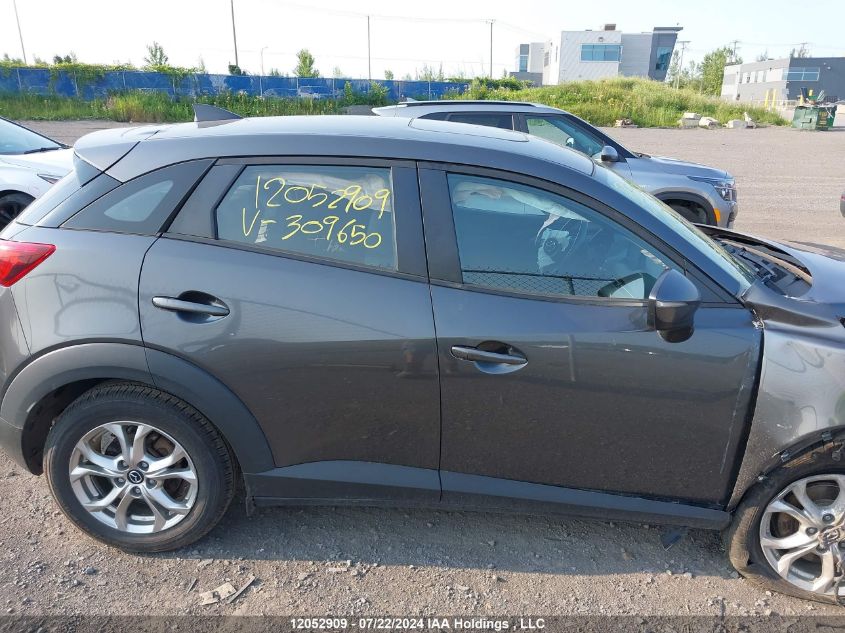 2018 Mazda Cx-3 VIN: JM1DKFC73J0309650 Lot: 12052909