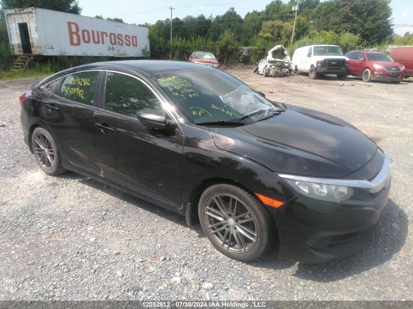 2016 Honda Civic Sedan VIN: 2HGFC2F57GH011942 Lot: 12052912