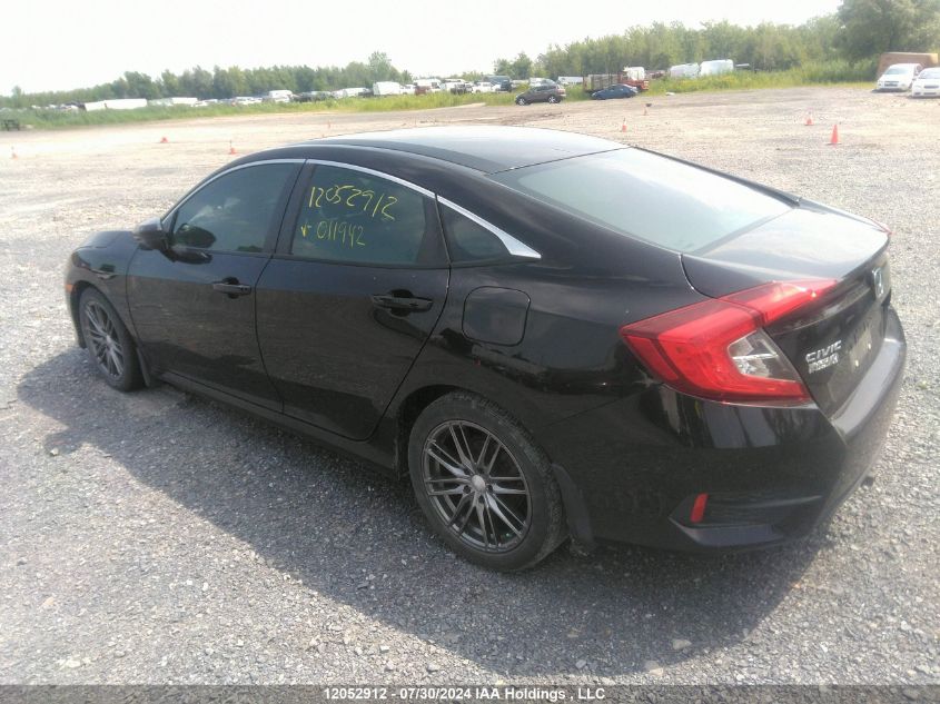 2016 Honda Civic Sedan VIN: 2HGFC2F57GH011942 Lot: 12052912