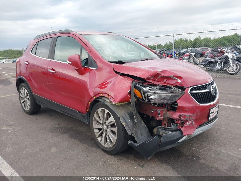 2017 Buick Encore VIN: KL4CJASB2HB210821 Lot: 12052914