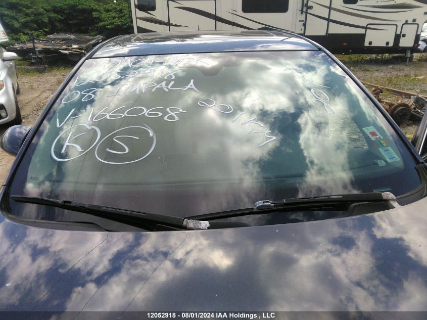 2008 Chevrolet Impala Ltz VIN: 2G1WU583089166068 Lot: 12052918