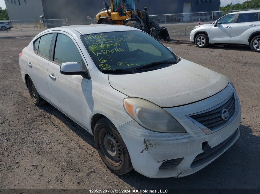 2012 Nissan Versa VIN: 3N1CN7AP4CL863042 Lot: 12052920