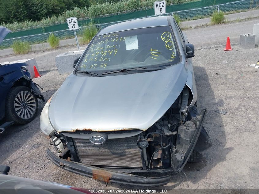 2013 Hyundai Tucson Gl VIN: KM8JT3AC3DU699849 Lot: 12052935