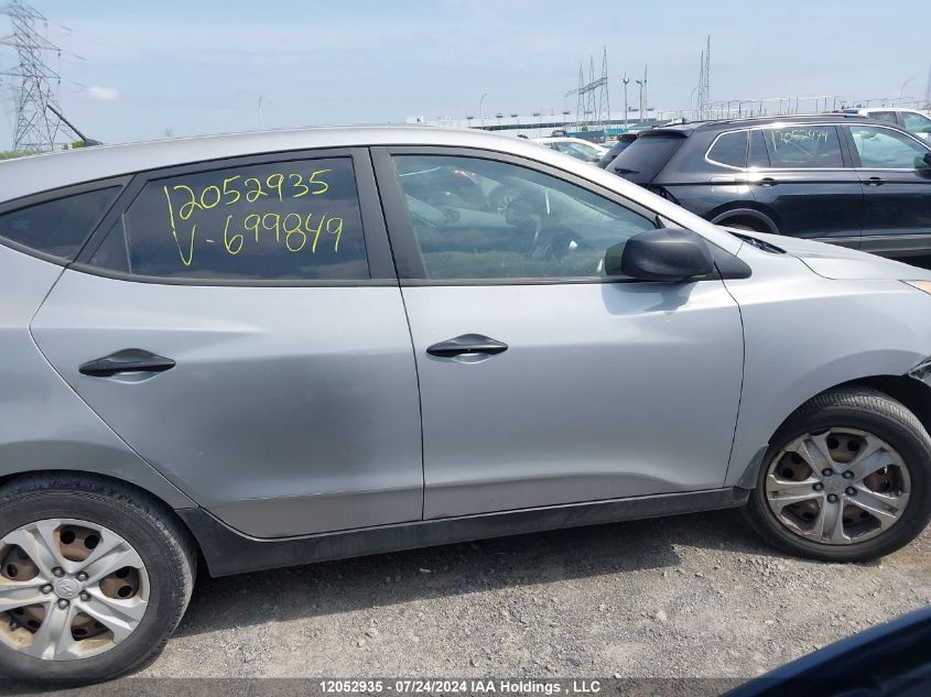 2013 Hyundai Tucson Gl VIN: KM8JT3AC3DU699849 Lot: 12052935