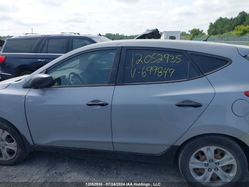 2013 Hyundai Tucson Gl VIN: KM8JT3AC3DU699849 Lot: 12052935