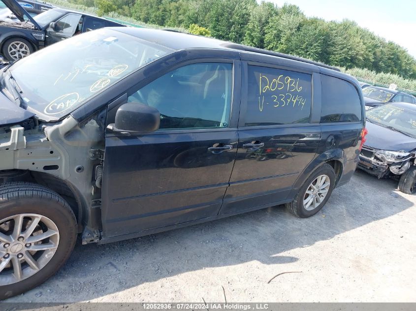 2016 Dodge Grand Caravan Se VIN: 2C4RDGBG4GR337494 Lot: 12052936