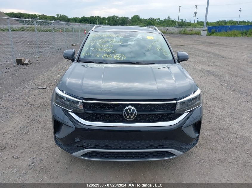 2024 Volkswagen Taos Se VIN: 3VVVX7B21RM042553 Lot: 12052953