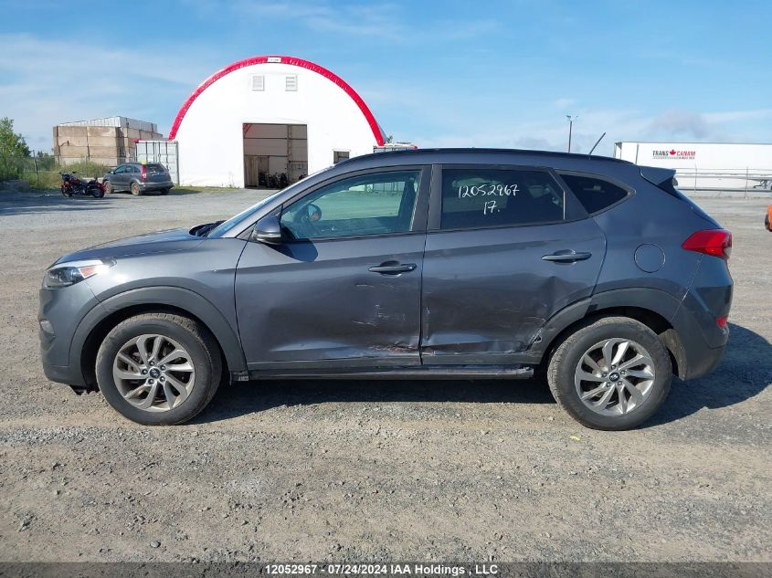 2017 Hyundai Tucson Limited/Sport And Eco/Se VIN: KM8J3CA48HU580404 Lot: 12052967