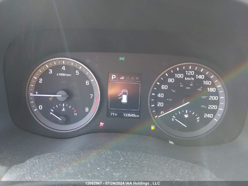 2017 Hyundai Tucson Limited/Sport And Eco/Se VIN: KM8J3CA48HU580404 Lot: 12052967