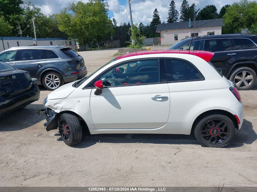 2015 Fiat 500 Pop VIN: 3C3CFFAR7FT662752 Lot: 12052993