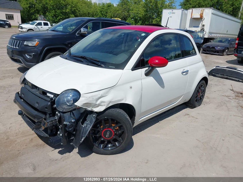 2015 Fiat 500 Pop VIN: 3C3CFFAR7FT662752 Lot: 12052993