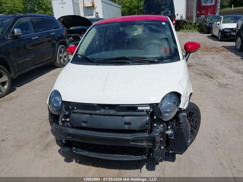 2015 Fiat 500 Pop VIN: 3C3CFFAR7FT662752 Lot: 12052993