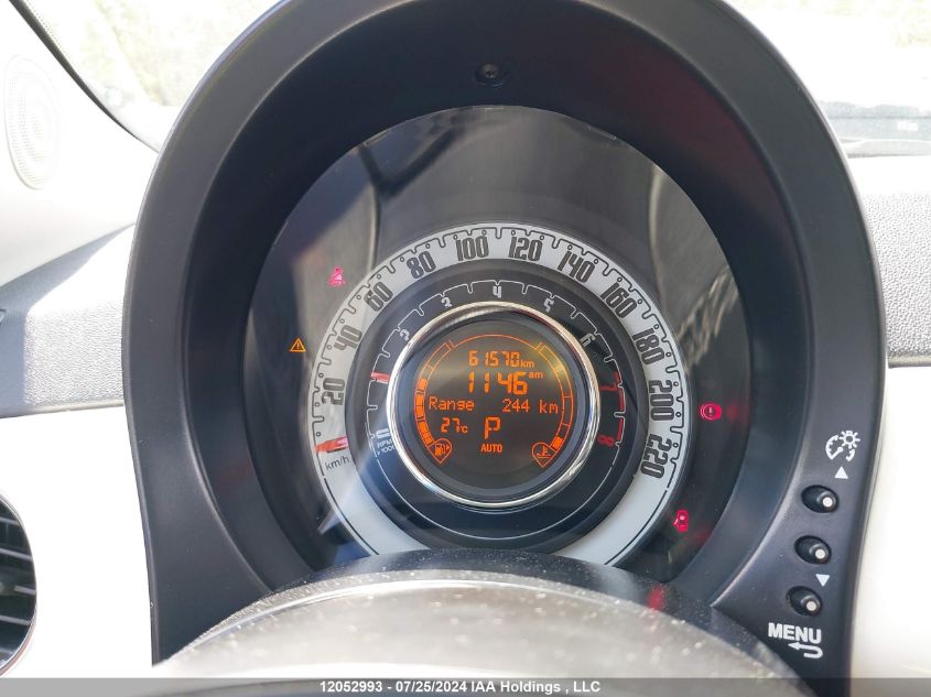 2015 Fiat 500 Pop VIN: 3C3CFFAR7FT662752 Lot: 12052993