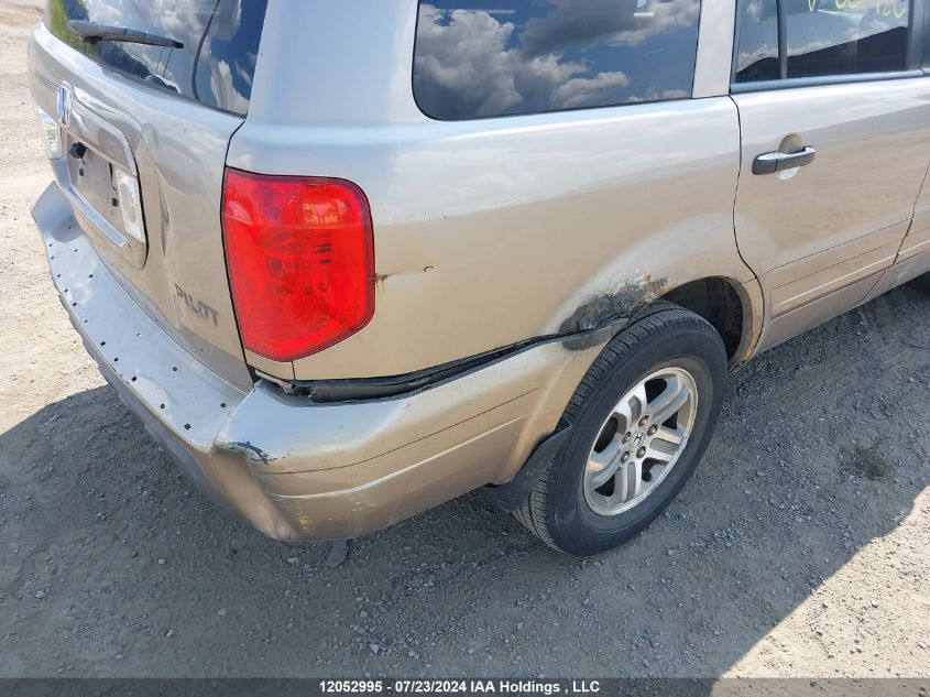 2003 Honda Pilot Exl VIN: 2HKYF18523H007420 Lot: 12052995