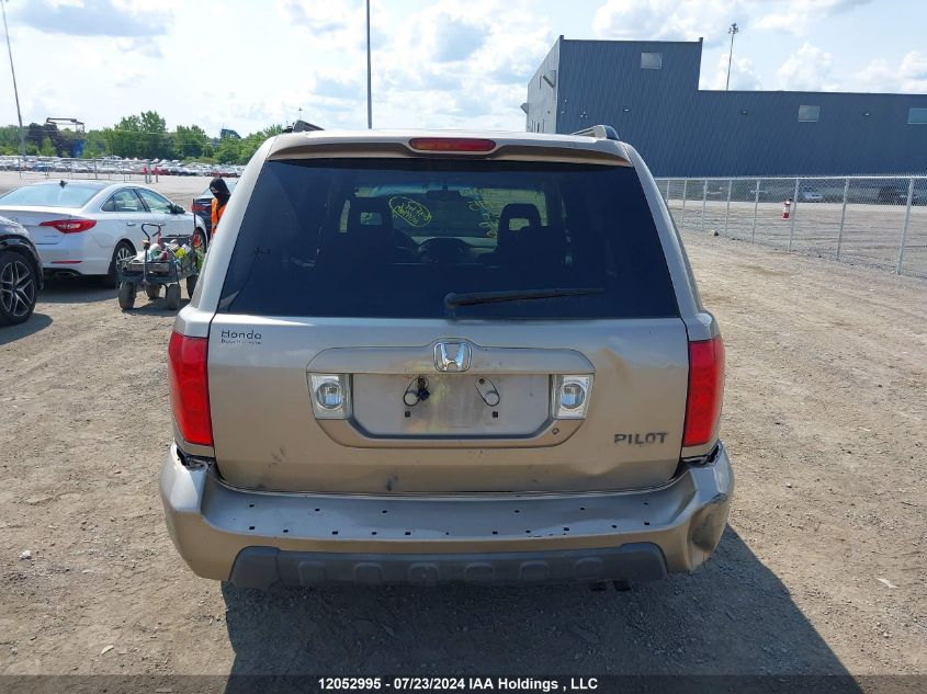 2003 Honda Pilot Exl VIN: 2HKYF18523H007420 Lot: 12052995