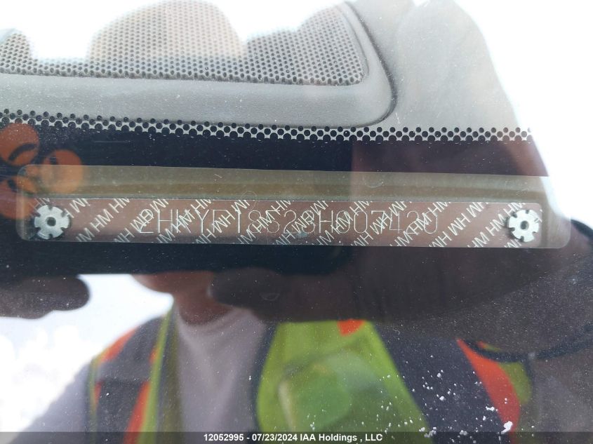 2003 Honda Pilot Exl VIN: 2HKYF18523H007420 Lot: 12052995