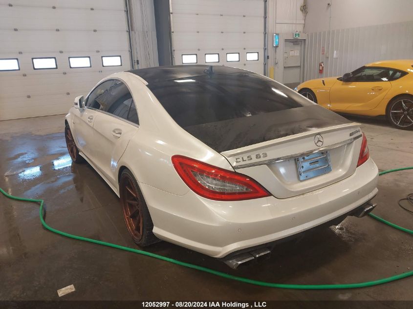 2014 Mercedes-Benz Cls 63 Amg S-Model VIN: WDDLJ7GB1EA105048 Lot: 12052997