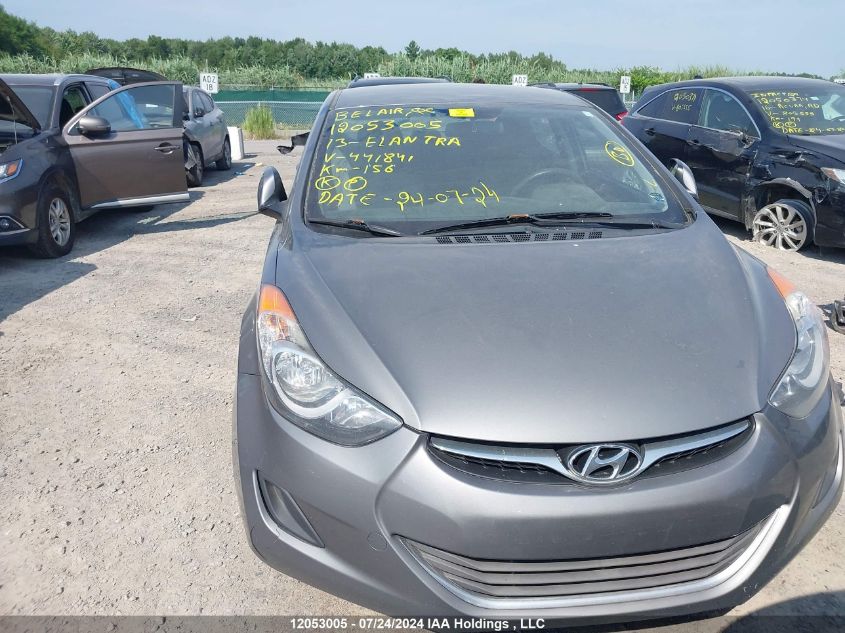 2013 Hyundai Elantra VIN: 5NPDH4AE7DH441841 Lot: 12053005