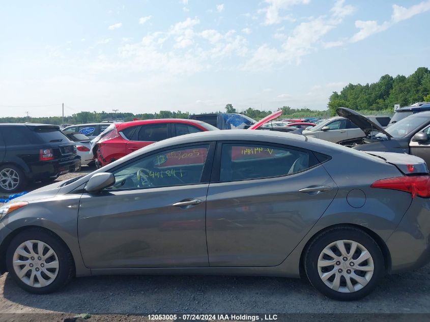 2013 Hyundai Elantra VIN: 5NPDH4AE7DH441841 Lot: 12053005
